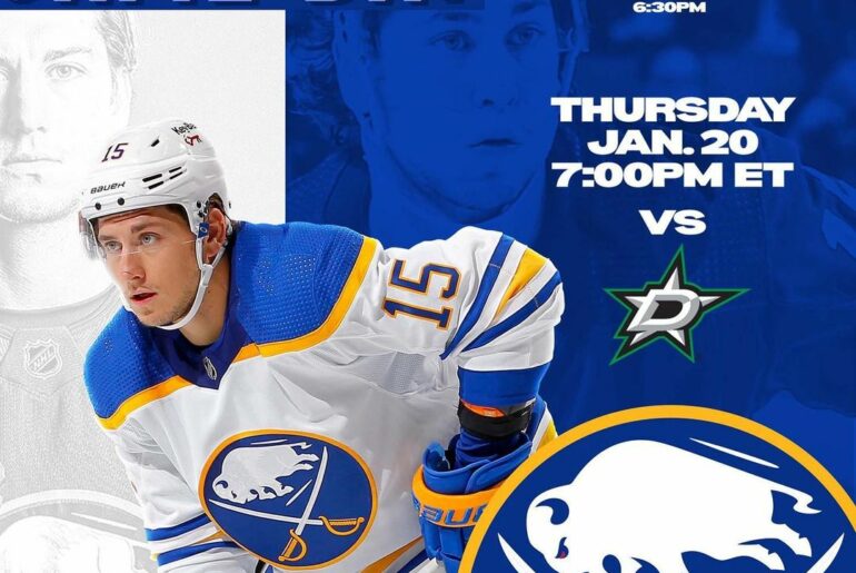 The Stars are in town tonight!  : @MSGNetworks 
: @WGR550  #LetsGoBuffalo...