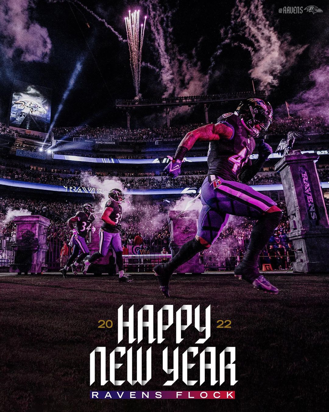 Happy New Year, #RavensFlock! ...