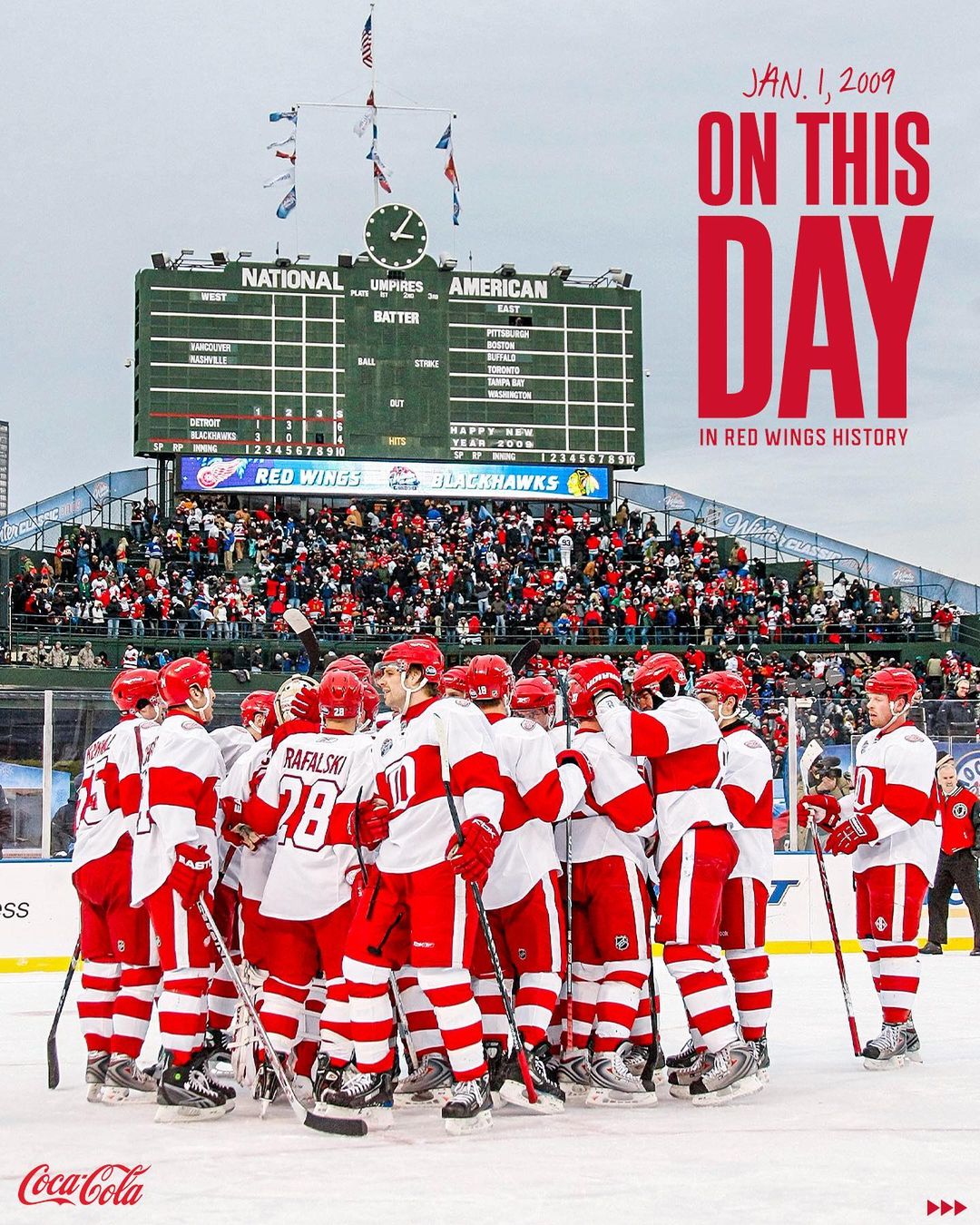 Jan 1, 2009. Wrigley Field. #otd...
