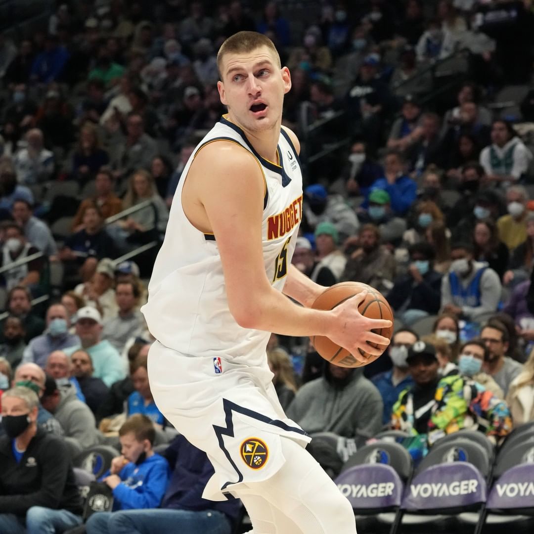 Another game, another double-double for Nikola  Vote #nikolajokic for #nbaallst...
