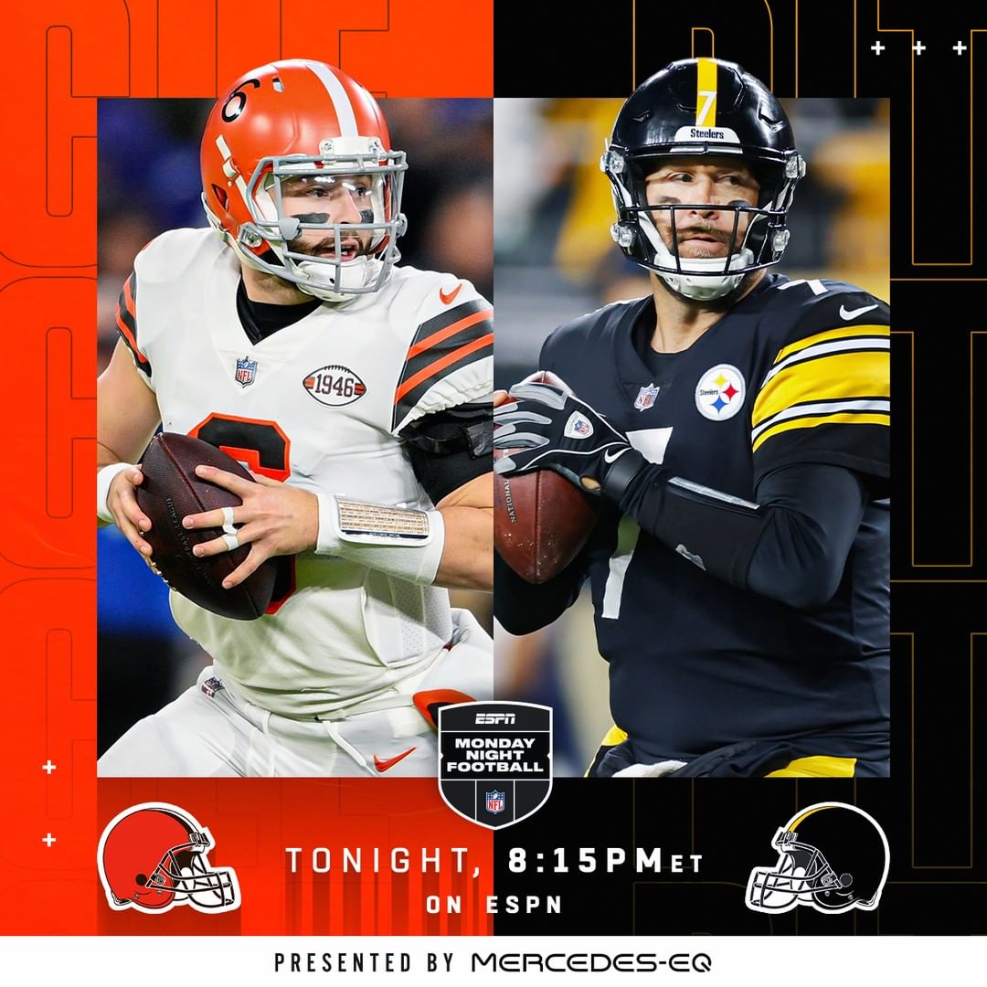 @steelers need a win to stay in the #NFLPlayoffs hunt 

: #CLEvsPIT -- 8:15pm ET...