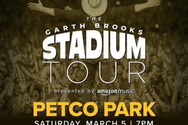 For the first time ever, @garthbrooks is coming to @PetcoPark on March 5, 2022 f...