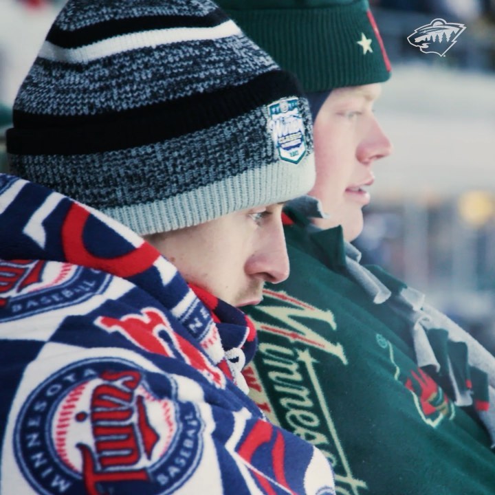 We do it for you... thank you, #mnwild  fans! #WinterClassic...