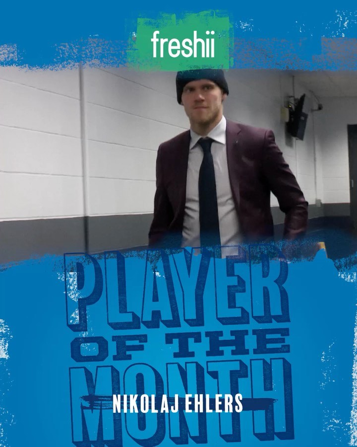 Nikolaj Ehlers is the December Player of the Month fuelled by freshii!  Fly was...