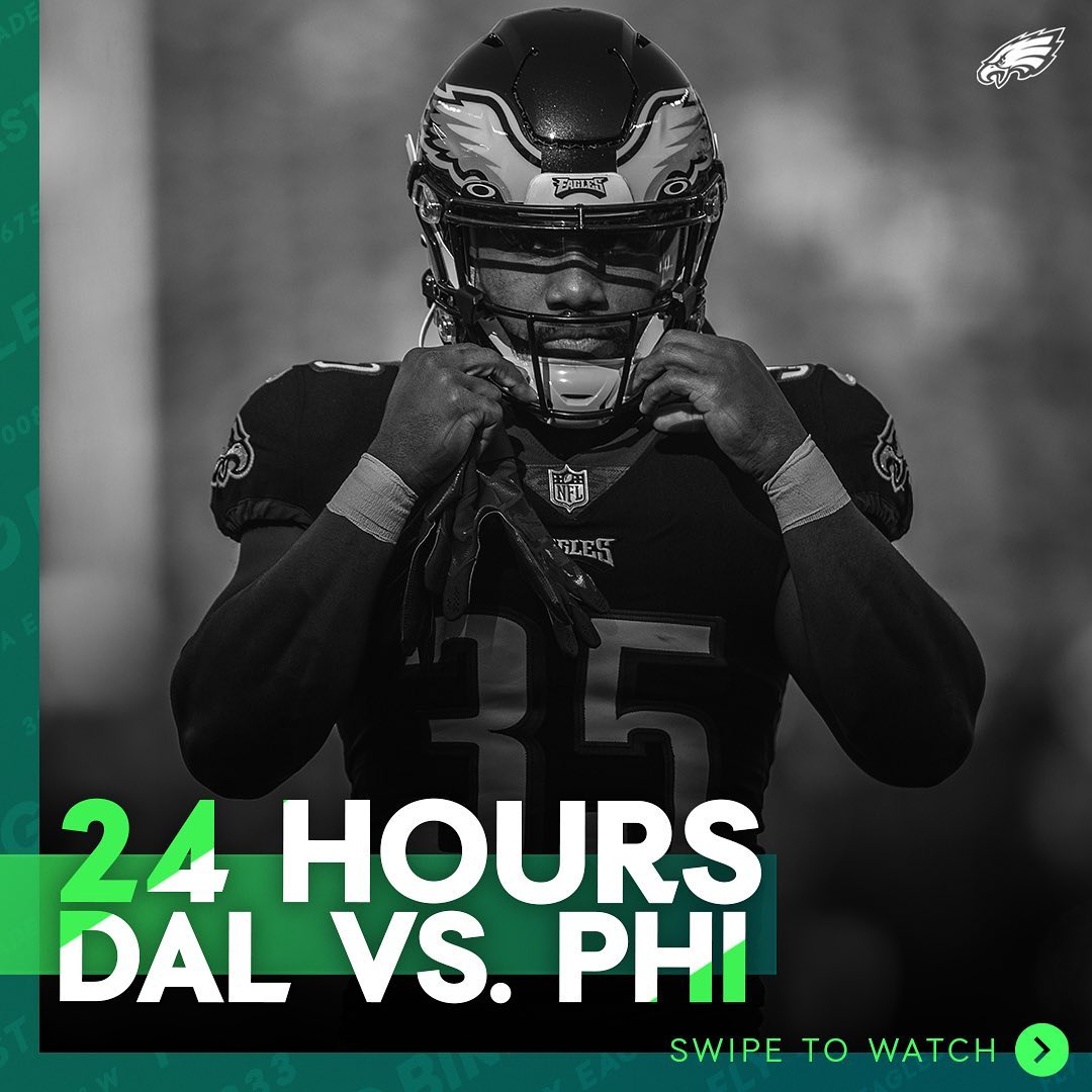 24 hours

#DALvsPHI | #FlyEaglesFly 

: Tomorrow at 8:15 PM on ESPN/ABC...