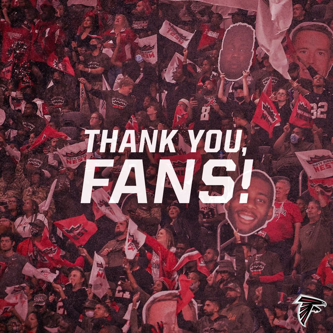 Thank you for riding with us this season, #DirtyBirds. We appreciate y'all throu...
