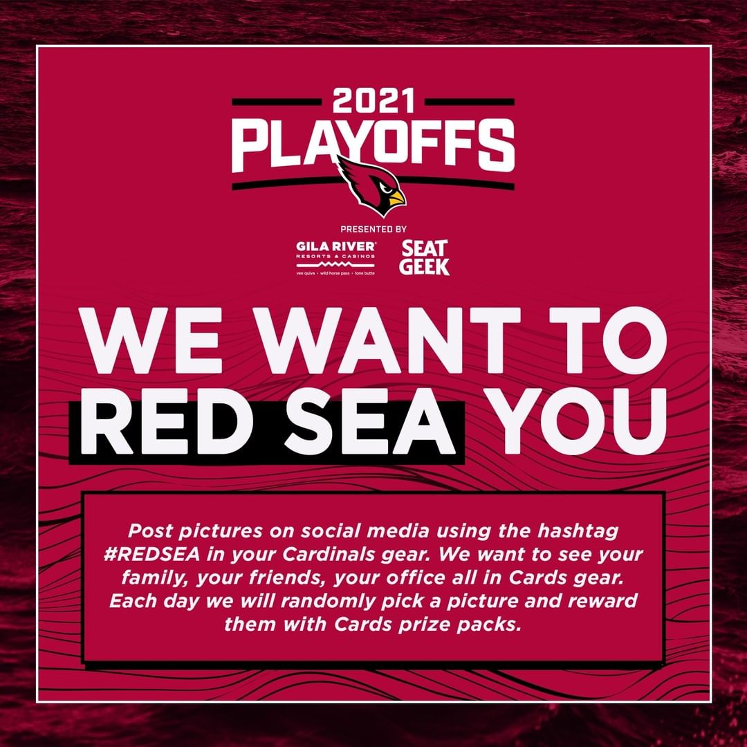 We Want To #RedSea You!  Be sure to wear your Cardinals gear to work, school, or...