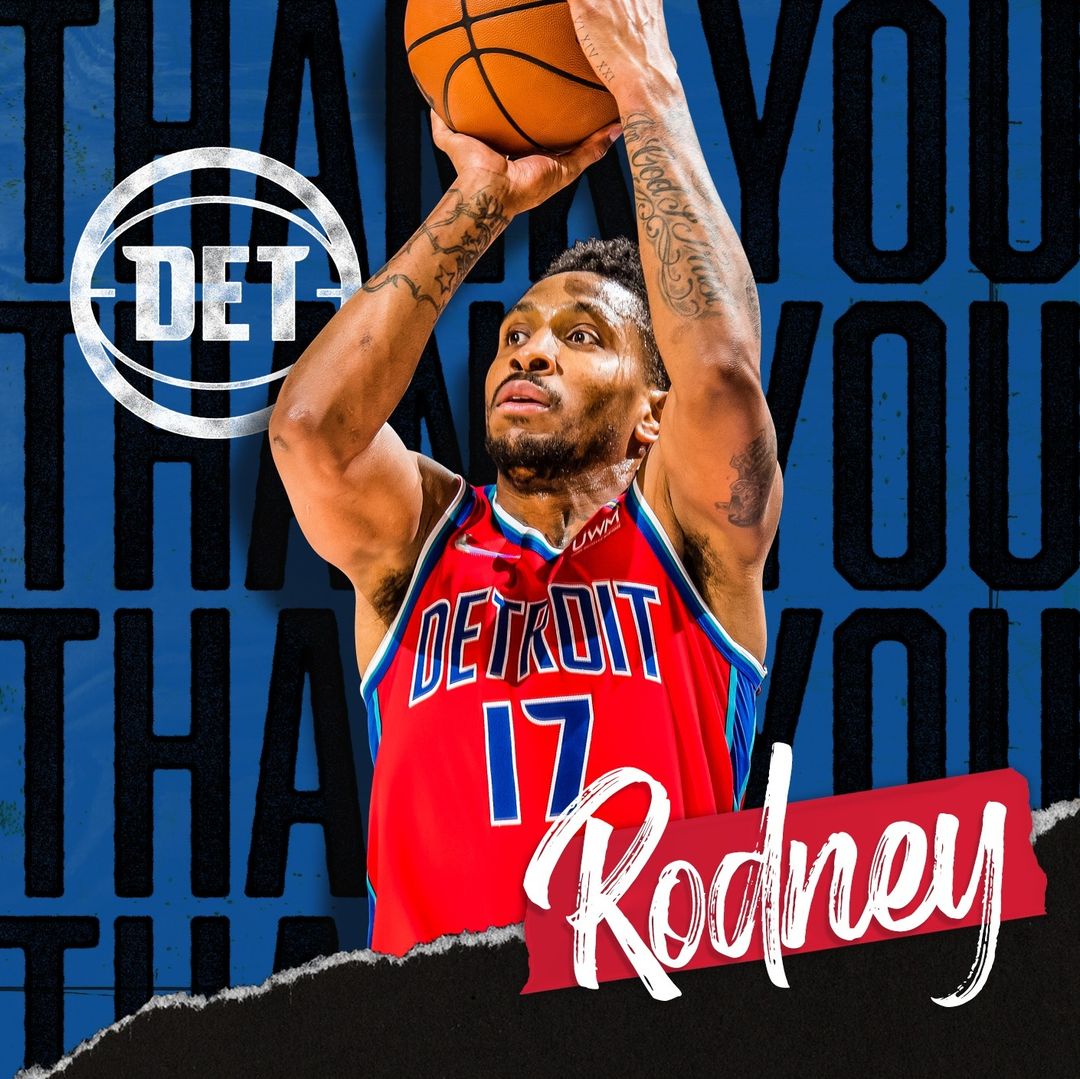 Thank you for everything over the past two seasons, @RodneyMcGruder!...