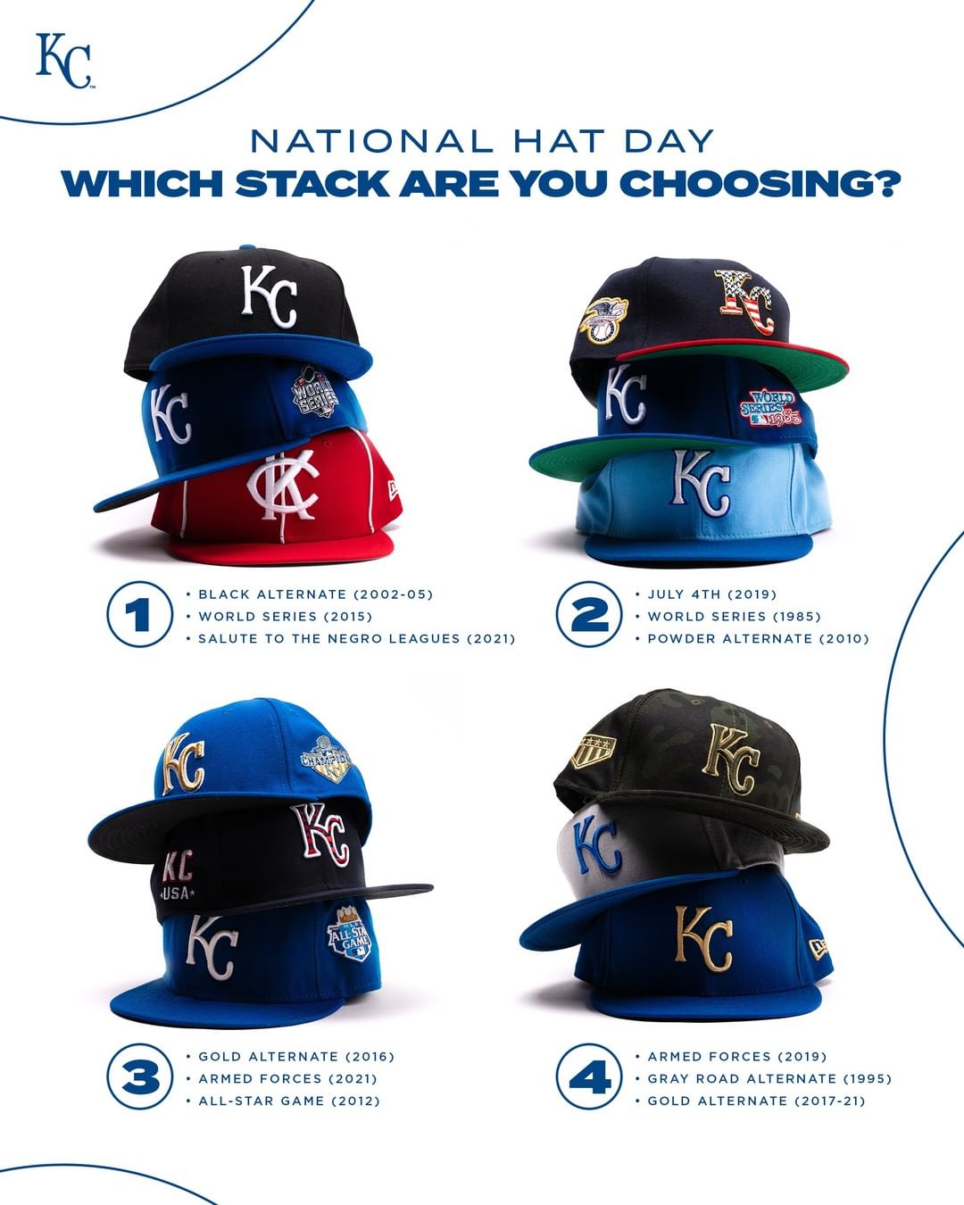 Add one collection to your closet. #NationalHatDay...