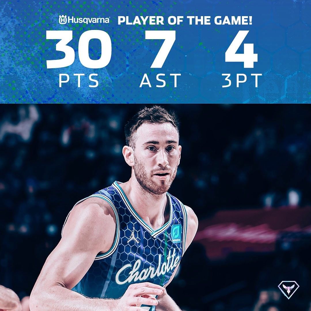 Tonight’s @husqvarnausa Player of the Game vs PHI is @gordonhayward! — #AllFly...