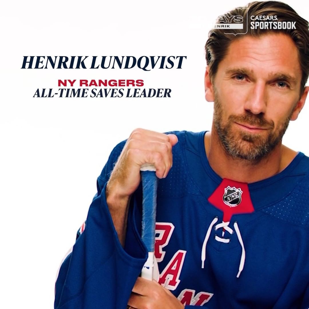 𝑫𝒂𝒚 17 - Your #NYR all-time saves leader: Henrik. Lundqvist. #30DaysofHenrik...