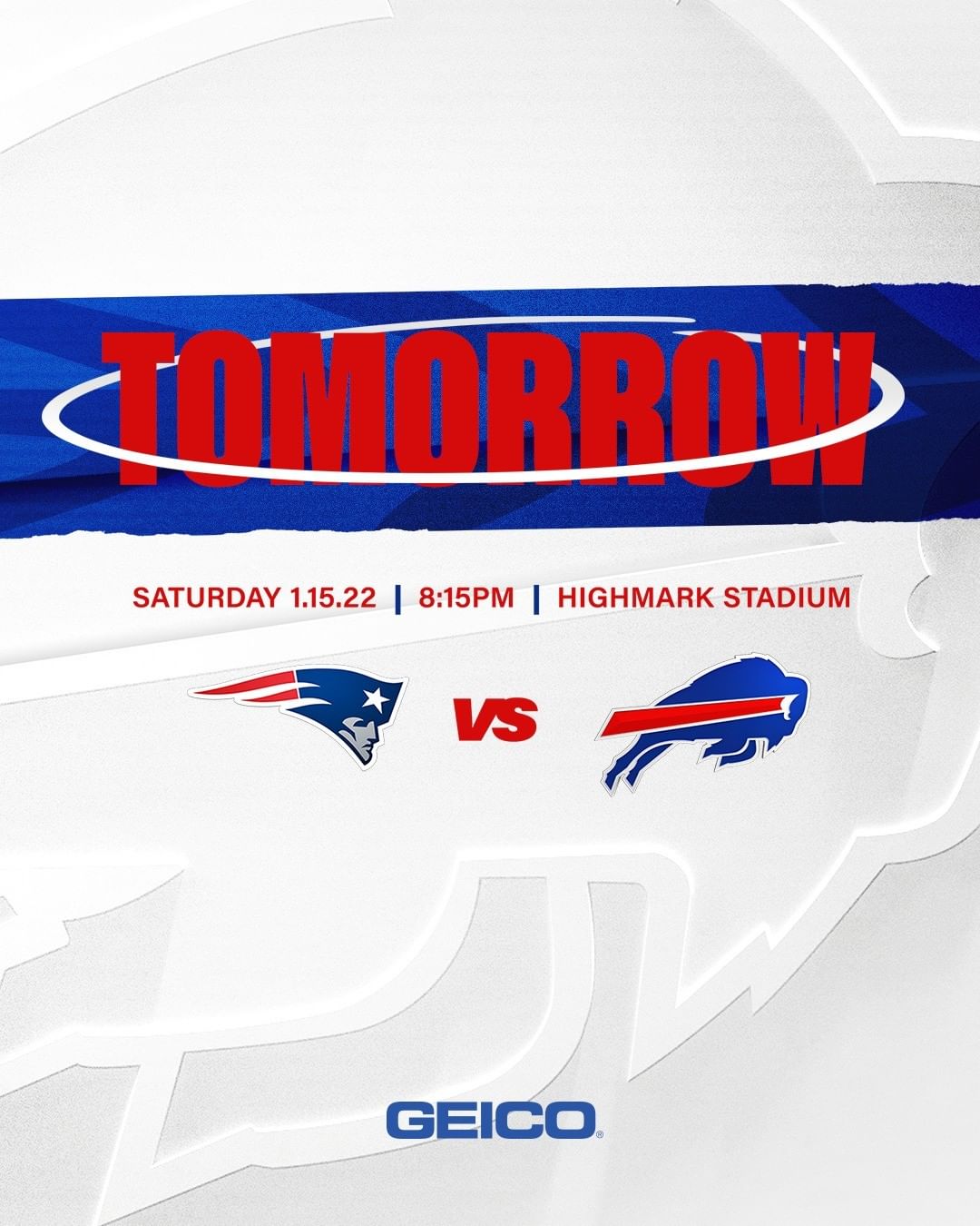 SOON.  #NEvsBUF #BillsMafia...