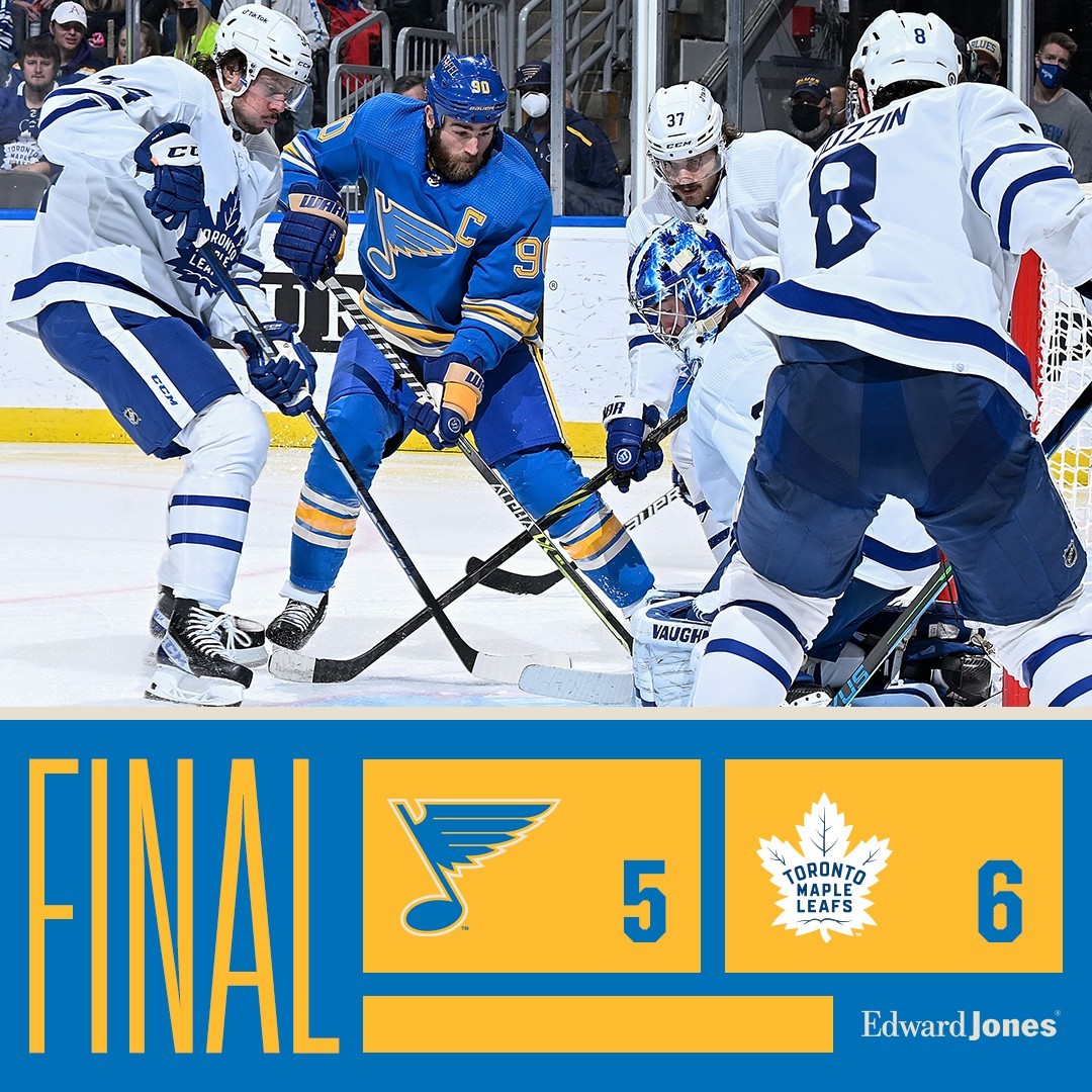 Fought 'til the end. #stlblues...