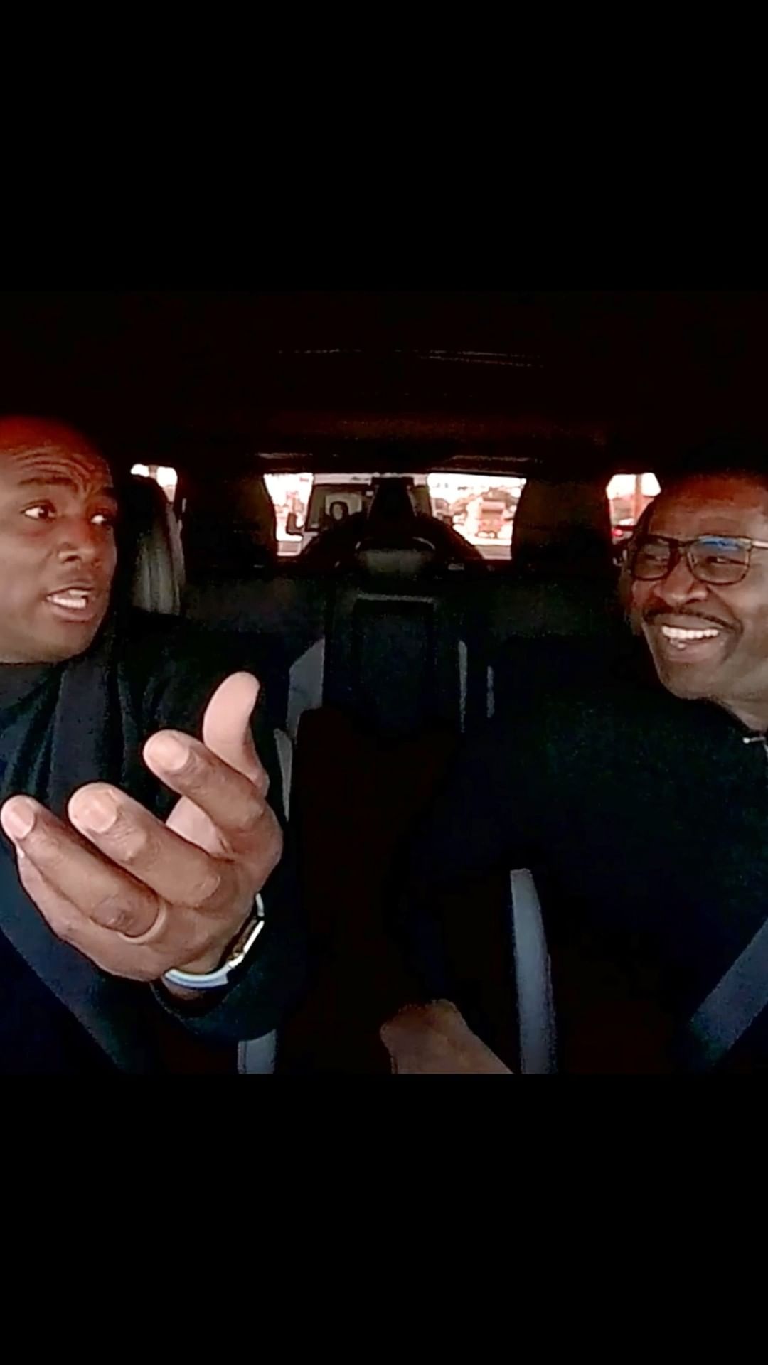 "Who is this young dude?"  Ride to #Victory with @demarcusware & @michaelirvin8...