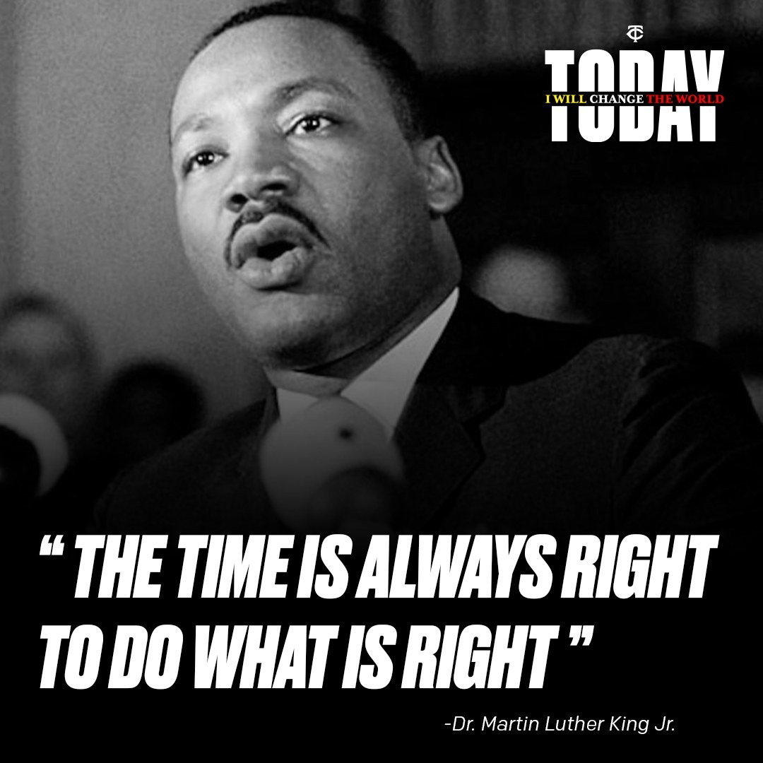 Today we remember Dr. Martin Luther King, Jr. #MLKDay...