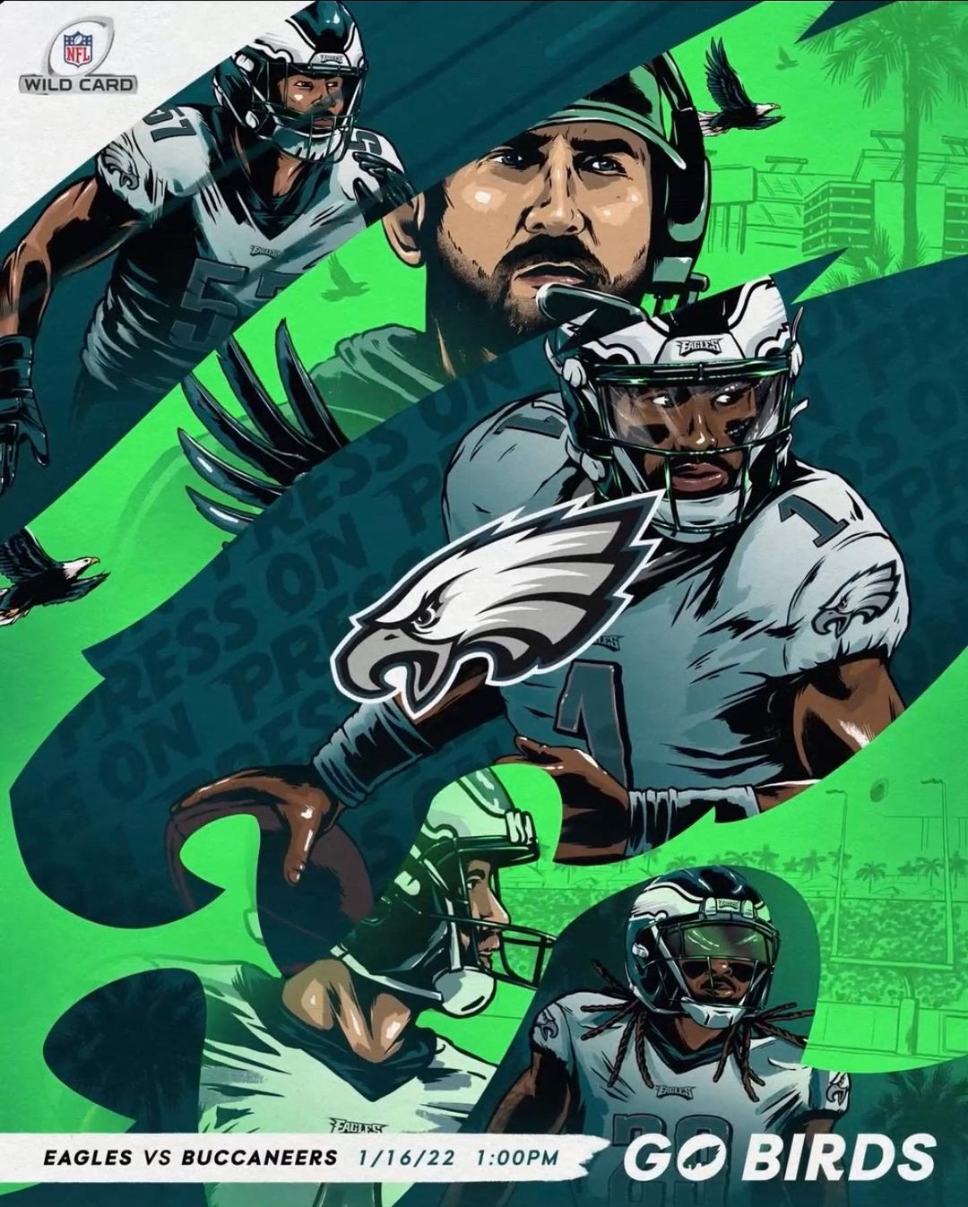 GAMEDAY

#PHIvsTB | #FlyEaglesFly 

: @ryanlynndesign...