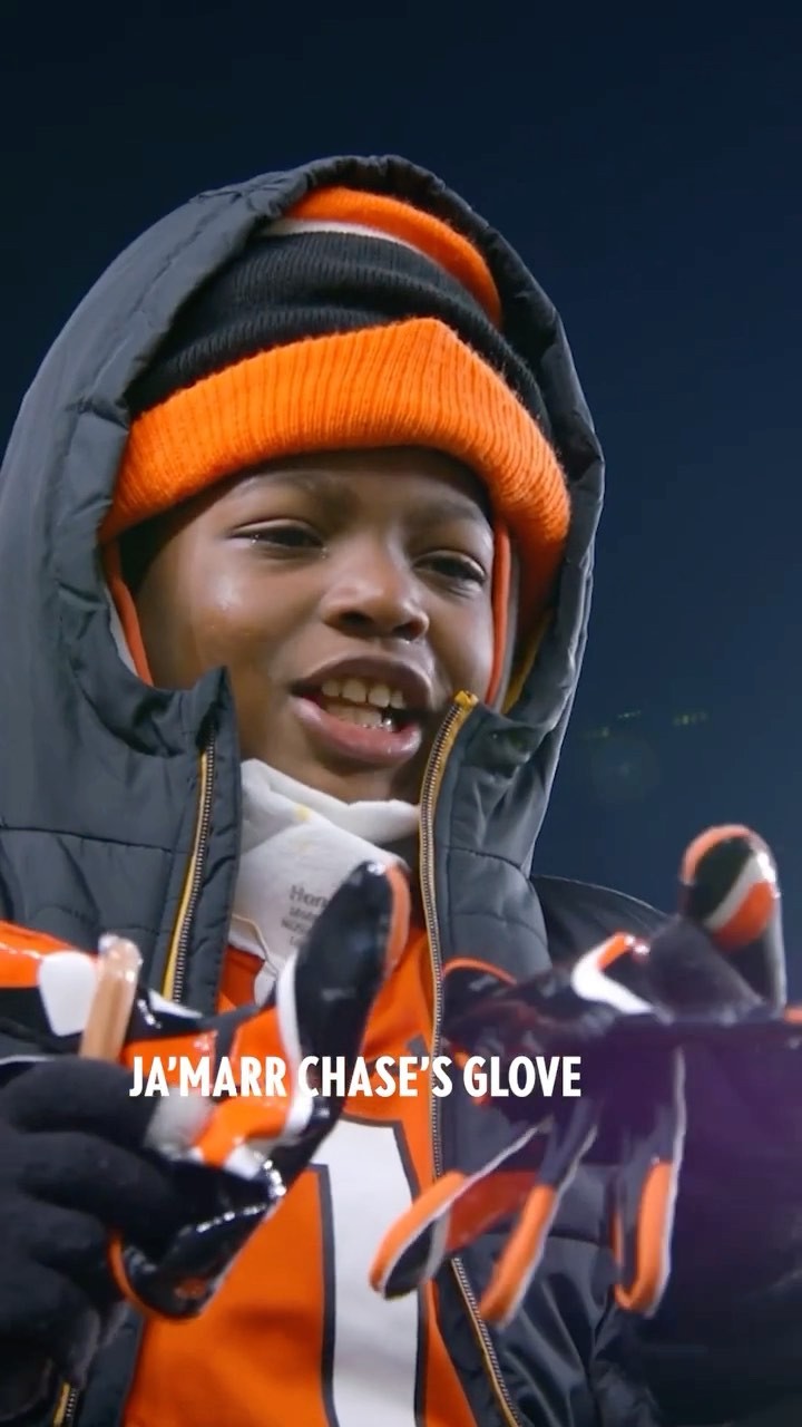 Think Ja'Marr made this kid’s day?  (via @bengals)...