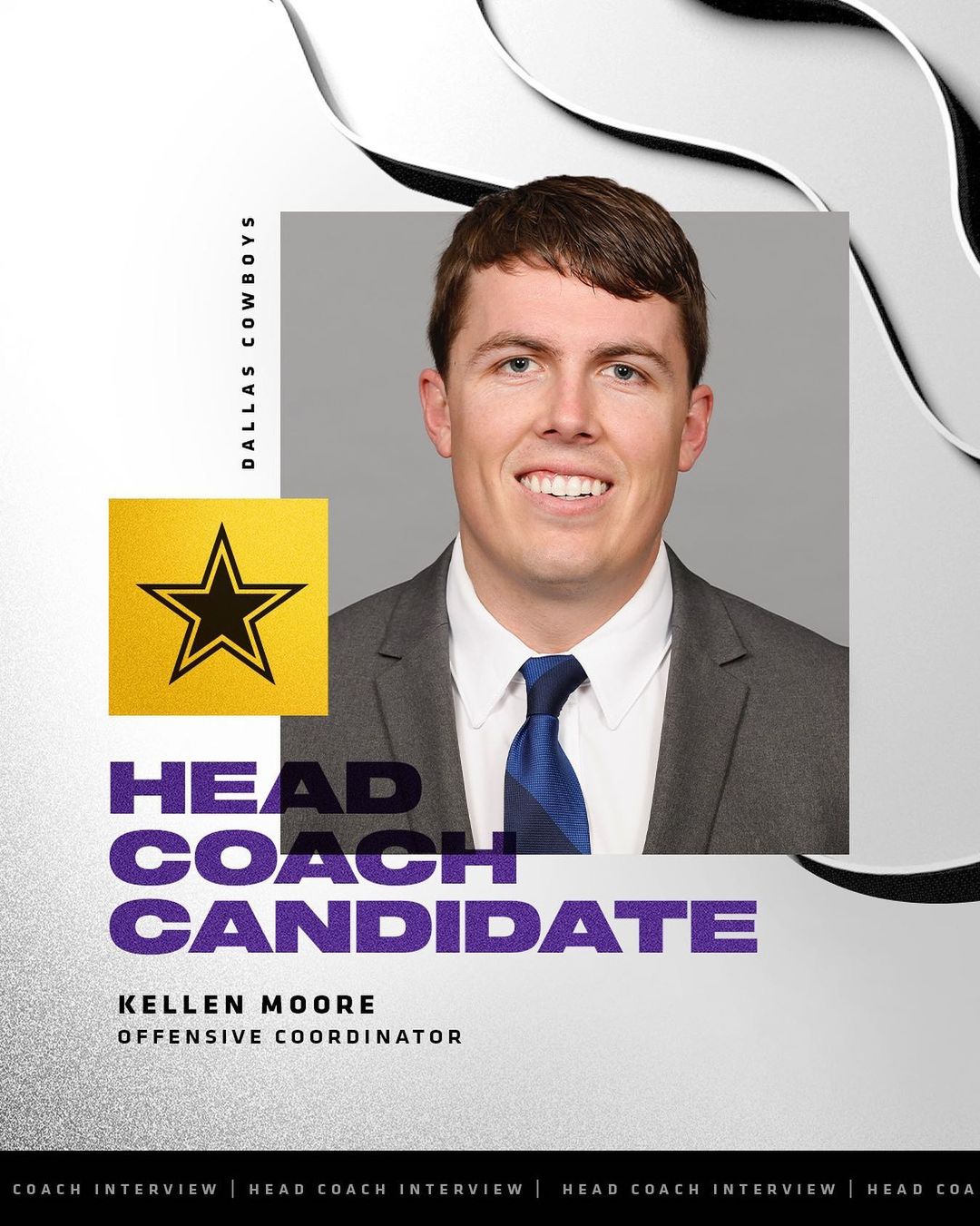 We have completed an interview with Cowboys Offensive Coordinator Kellen Moore f...