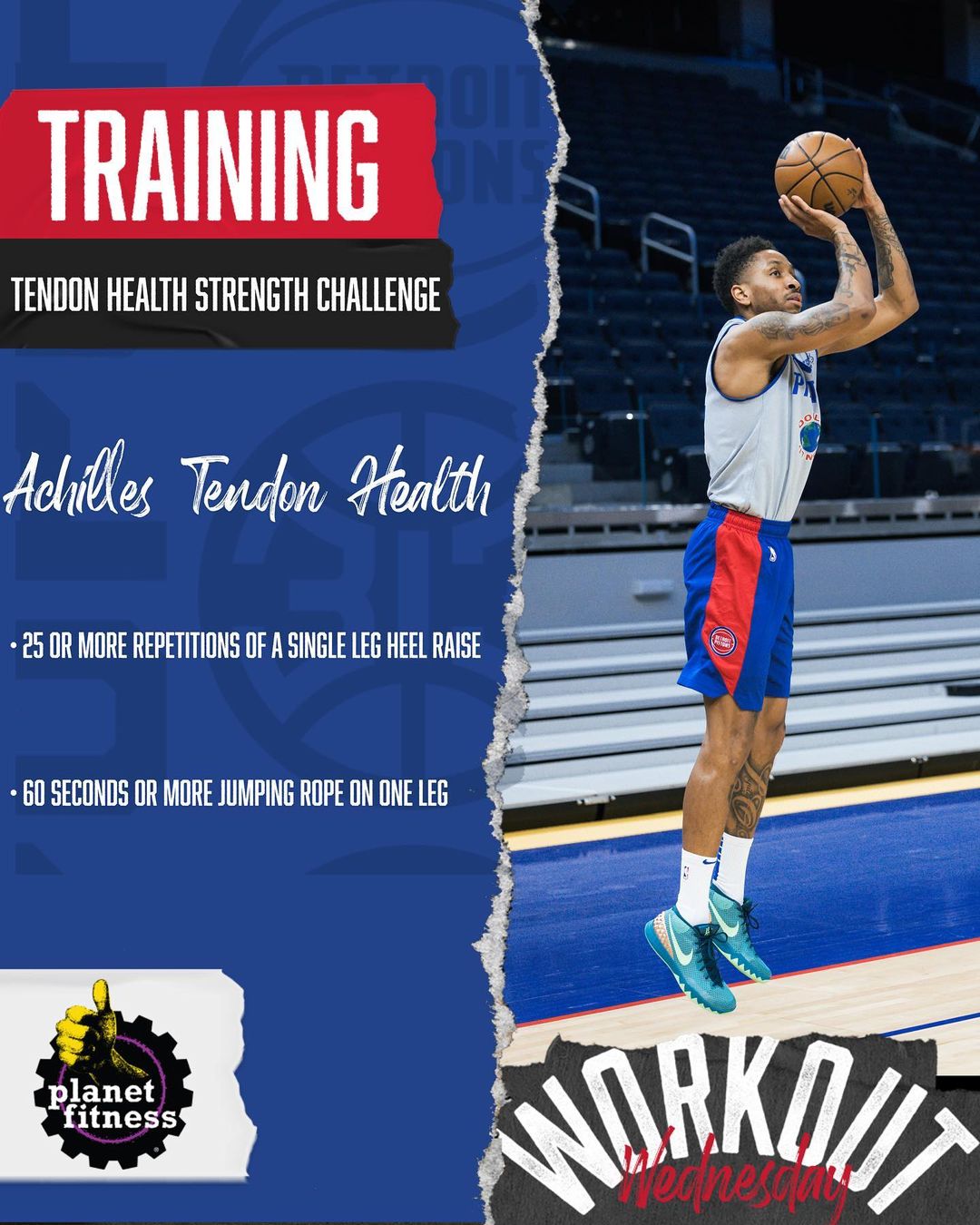 It's #WorkoutWednesday! Tap in with our latest tendon health strength challenge ...