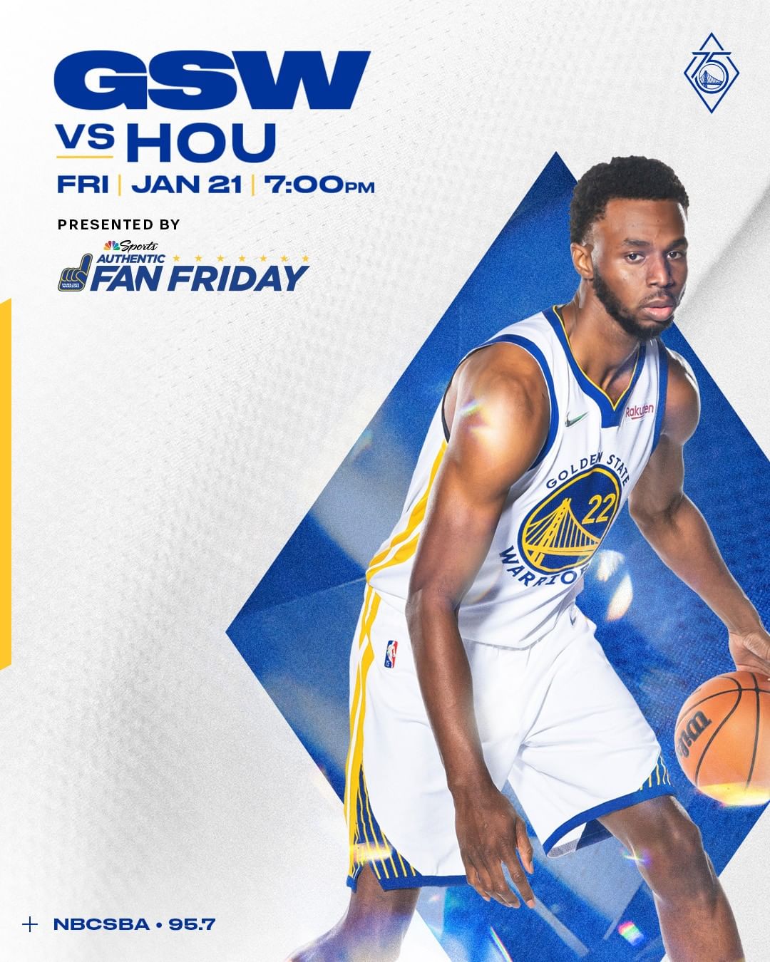 Right back at it.  Authentic Fan Friday || #DubNation...