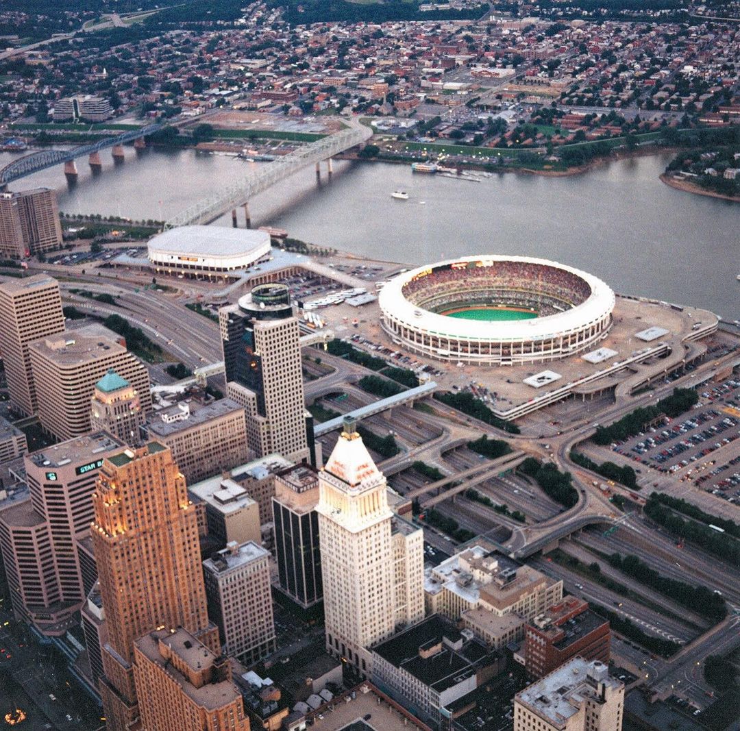 Throwin’ it back to the Riverfront days. #tbt...