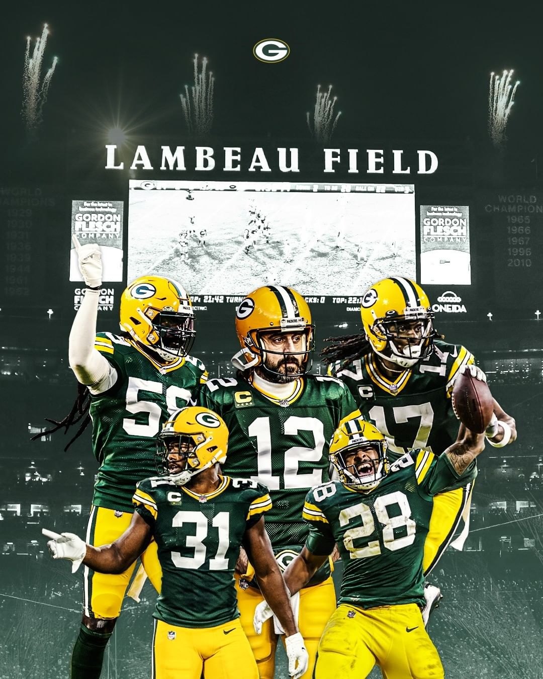 It's almost time. #SFvsGB #GoPackGo...