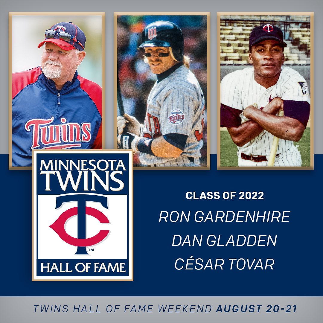 Congratulations to the #MNTwins Hall of Fame Class of 2022! We can't wait to cel...