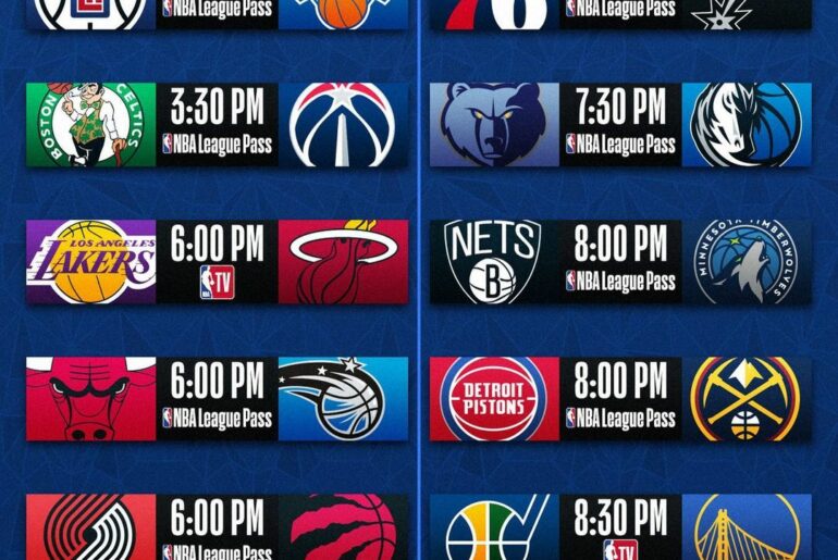 11 Games on our Sunday slate!  • LeBron & Lakers visit Heat on NBA TV. 
• Trae v...