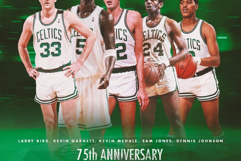 The first five members of our 75th Anniversary All-Celtics Team have been unveil...