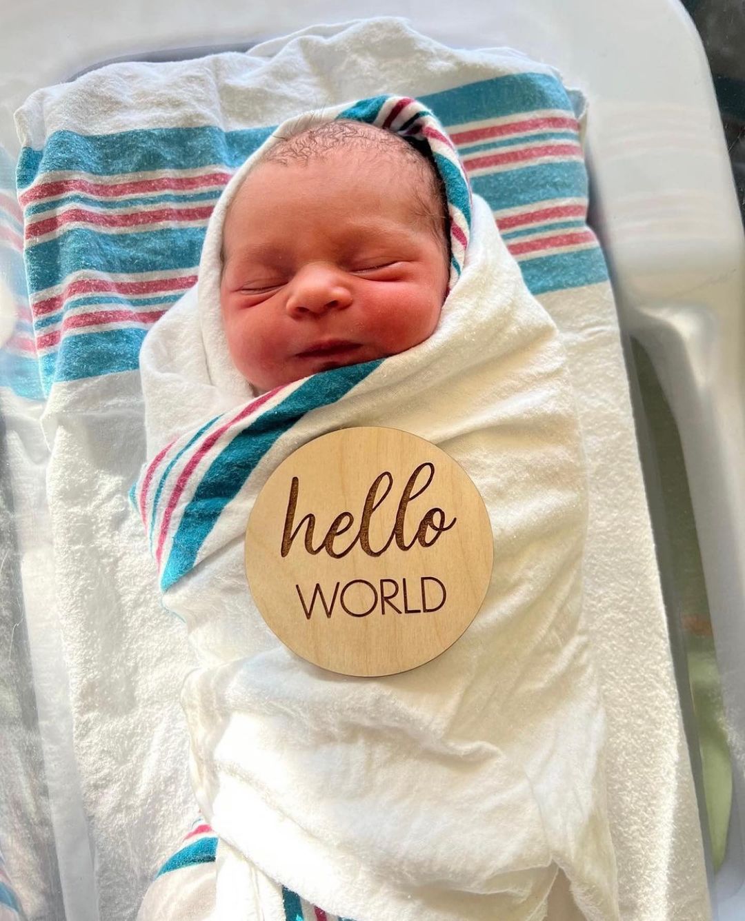 Congratulations to @radimsimek44 and Anna on the birth of their baby girl, Melin...