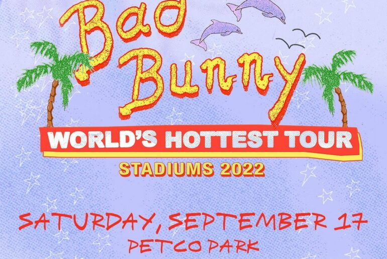@badbunnypr is coming to Petco Park this September for the World’s Hottest Tour ...