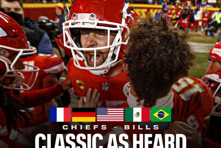 VOLUME UP: Relive last night's classic as heard around the world 
: @nflfrance, ...