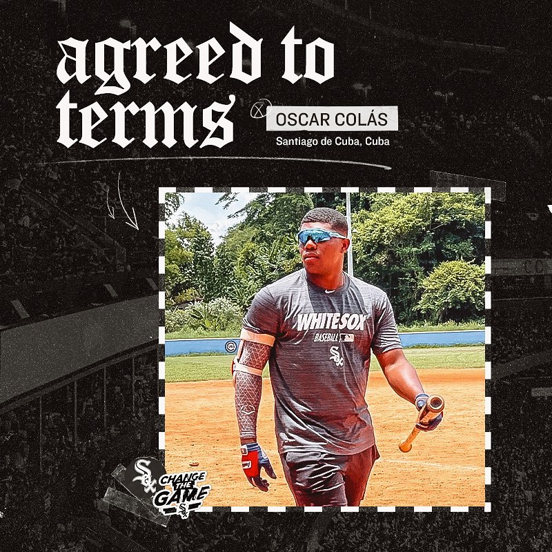 OFFICIAL: The #WhiteSox have agreed to terms with international outfielders Osca...