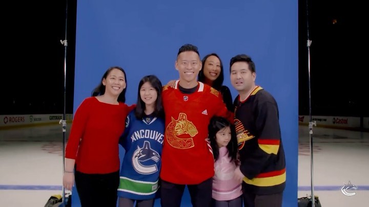 To celebrate the Lunar New Year, the @Canucks teamed up with Trevor Lai (@UPStud...