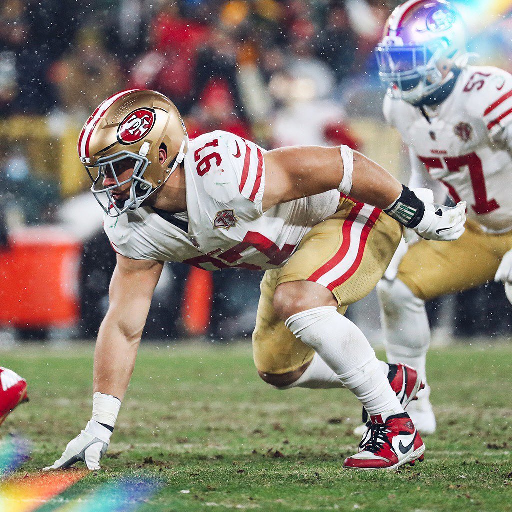 Stay gold in The Golden State.
#SFvsLAR Golden Nuggets...