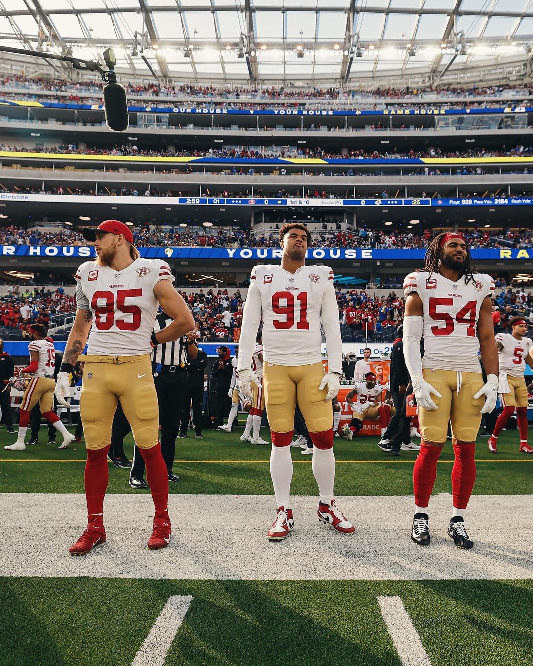 Sights set on Sunday.

#SFvsLAR
#FTTB...