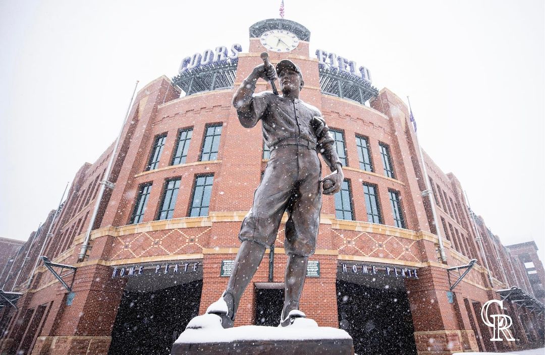 Our ballpark in the snow > your ballpark in the snow ...