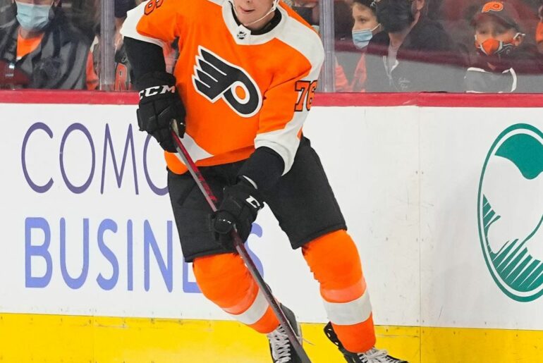 Flyers forward @ratcliffe19 is set to make his @NHL debut on Saturday at 1PM vs....