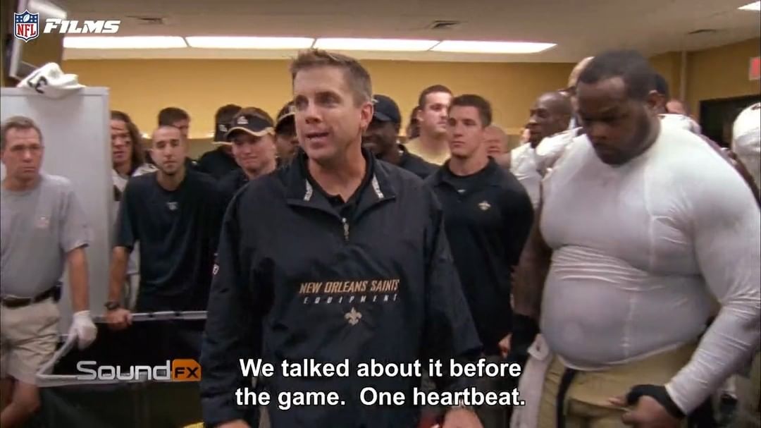 "This game ball is going to the city of New Orleans!"  Sean Payton after his fir...