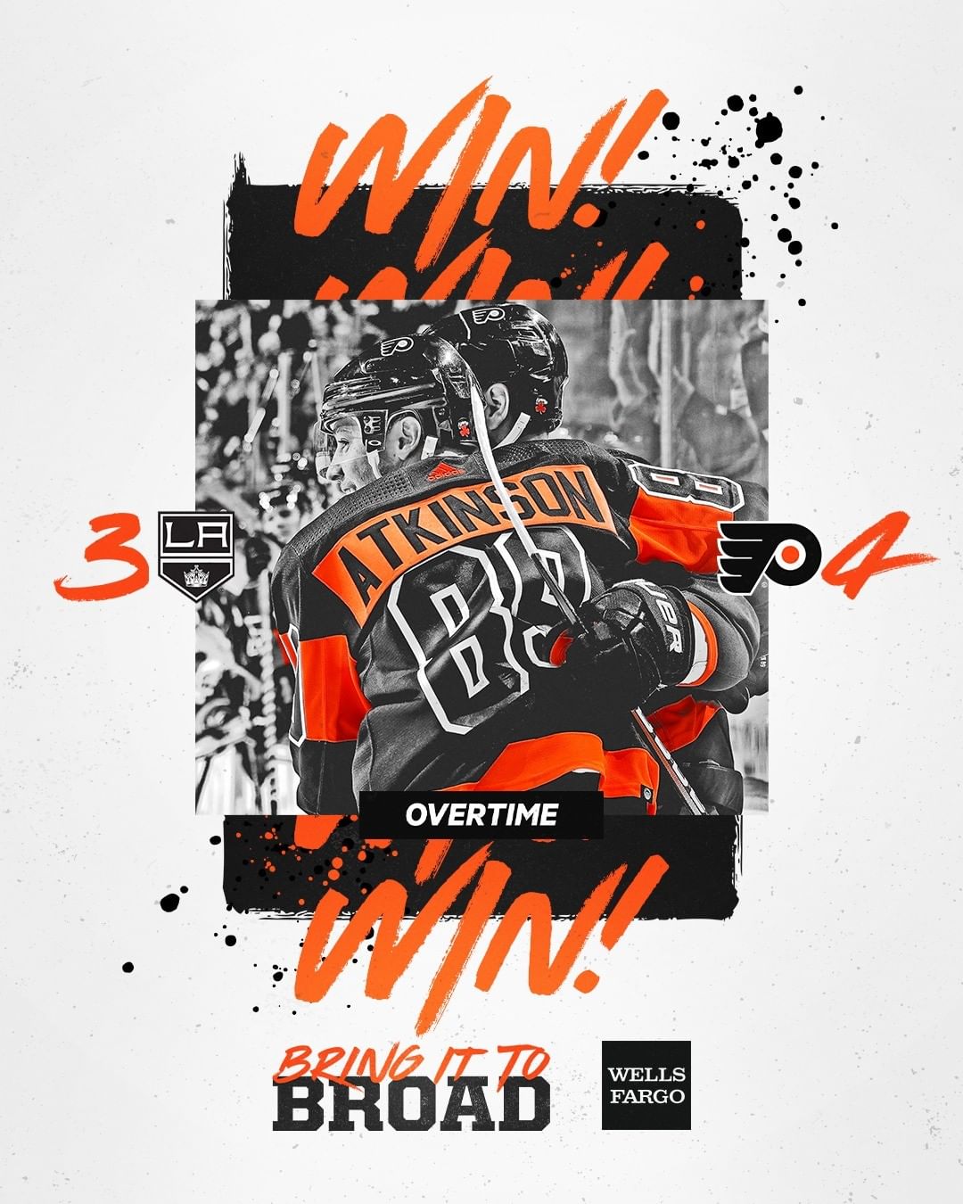 FLYERS WIN 

Snapped the streak.

#LAKvsPHI | @wellsfargo...