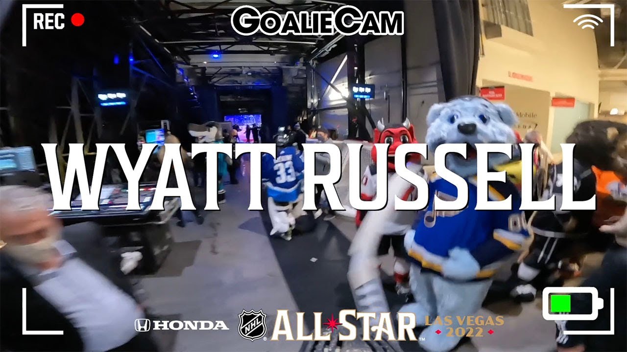 2022 All-Star Skills Contest: Wyatt Russell Goalie Cam