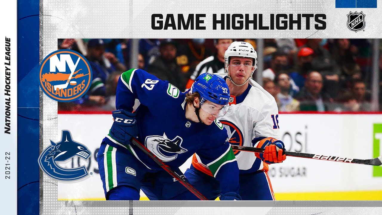 Islanders @ Canucks 2/9/22 | NHL Highlights