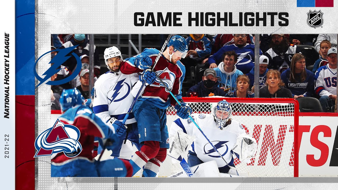 Lightning @ Avalanche 2/10/22 | NHL Highlights