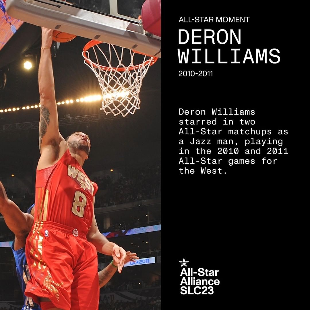 Deron Williams averaged 20.1 points and 10.3 assists in his first All-Star seaso...