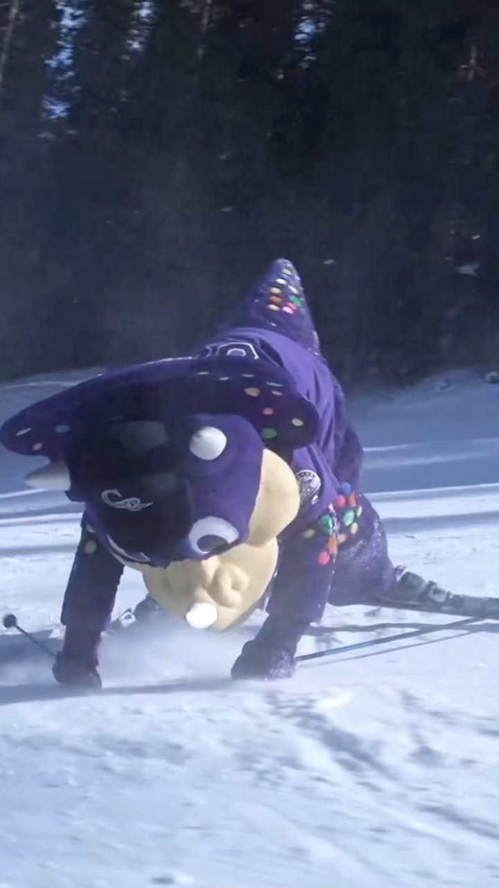 The video you’ve been waiting for…Skiing Dinger bloopers 
-
-
-
#Rockies #skiing...