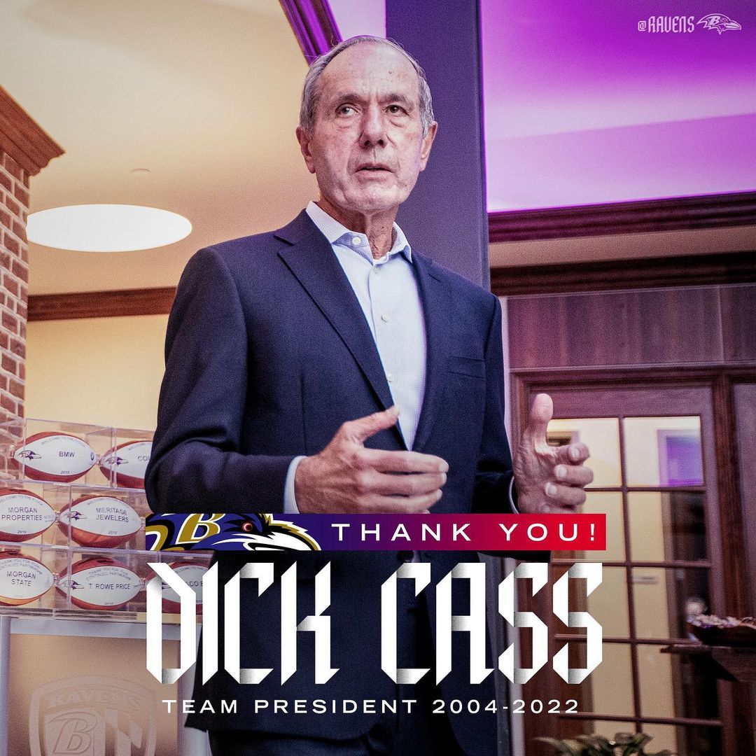 Throughout his 18-year Ravens career, Dick Cass has made an indelible impression...