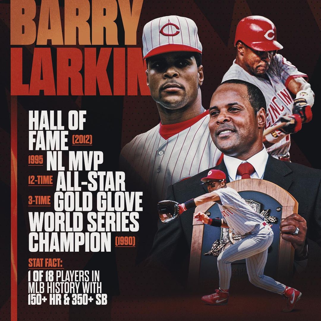 Barry Larkin was hot with the bat and smooth with the glove. #BlackHistoryMonth...