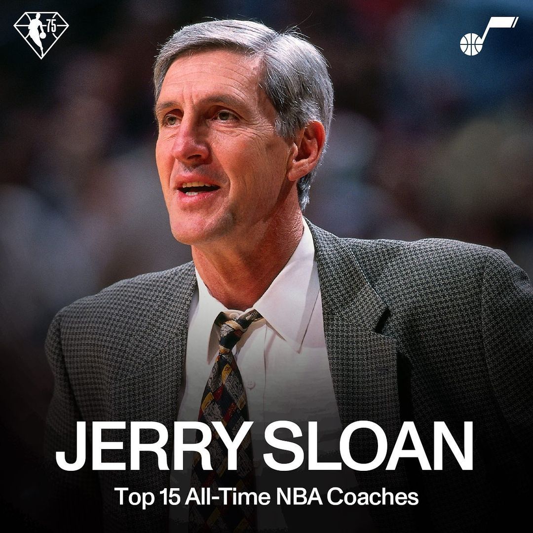 Coach Sloan: One of the all-time greats gets recognized as a top-15 coach in the...