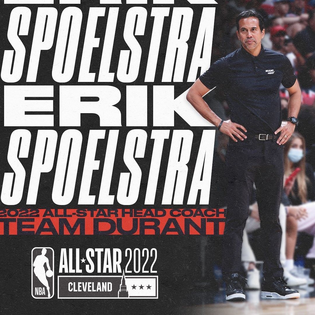 Add 2022 #NBAAllStar Head Coach to his resume!⁣
⁣
#SpoKnows // #COTY // #HEATCul...