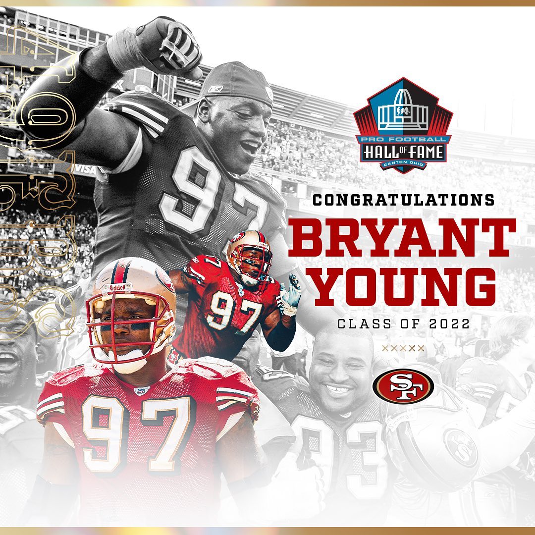 From Chicago Heights to Canton. Congrats B.Y.!  #PFHOF22...